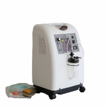 CE approved 5L 96% purity portable oxygen concentrator with nebulizer & easy-to-read LCD display